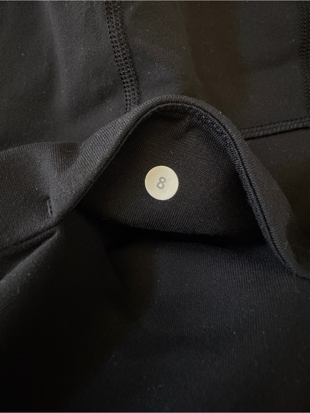 Lululemon Wunder Black Short *Full-On Luon 2" Size 8 - Picture 6 of 9